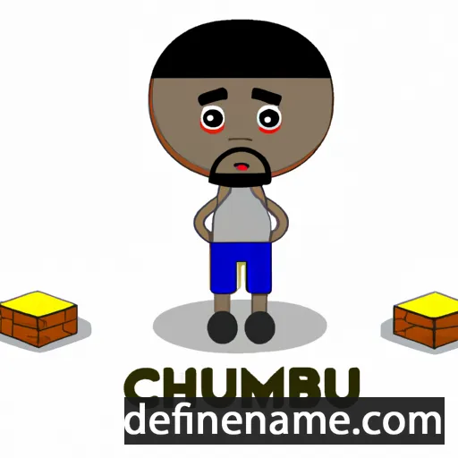 cartoon of the name Chukwudubem