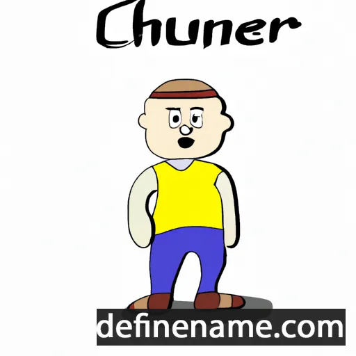 cartoon of the name Chuner