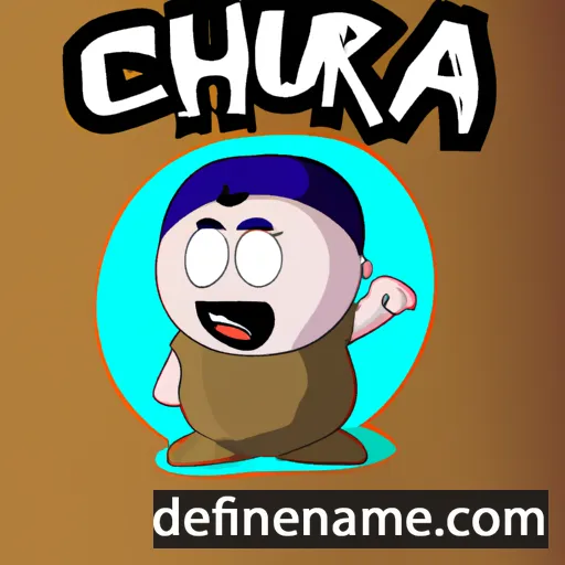 cartoon of the name Chura