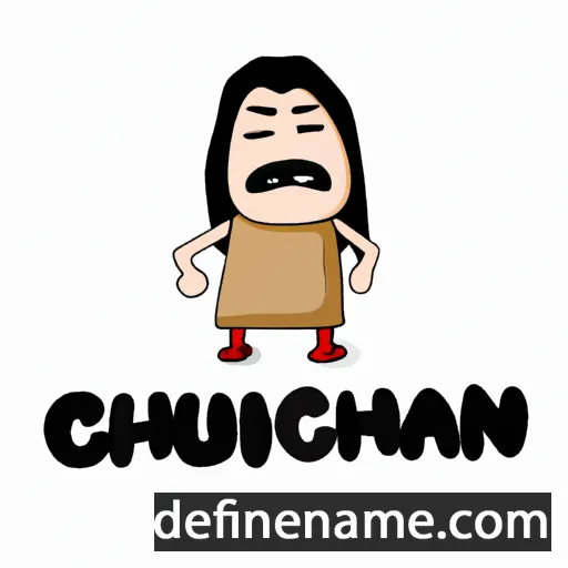 cartoon of the name Chuulgan