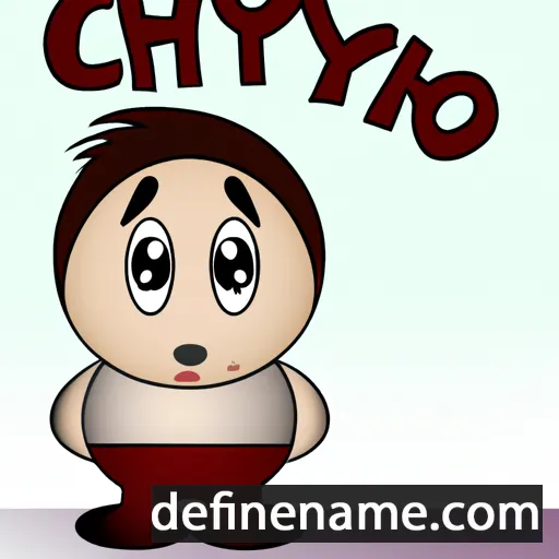 cartoon of the name Chuyito