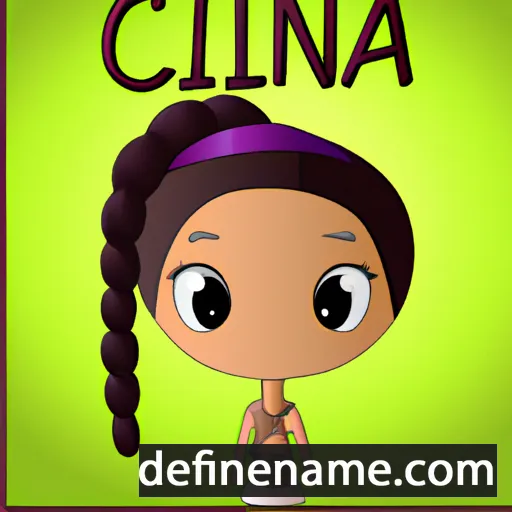 Cianna cartoon