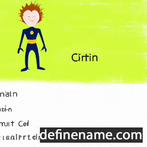 cartoon of the name Ciarnait