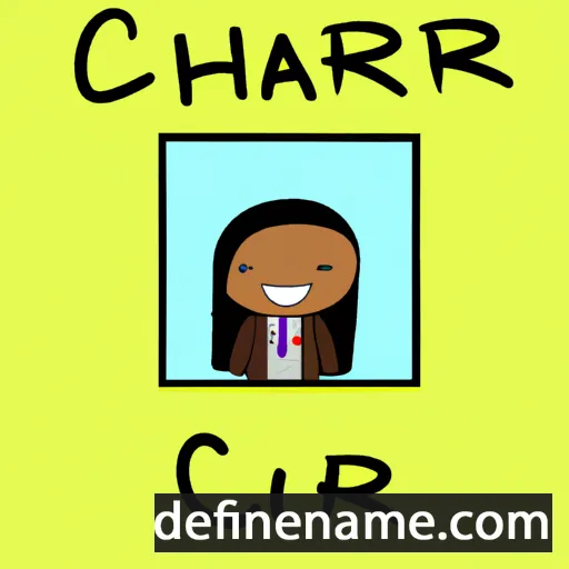 cartoon of the name Ciarrah