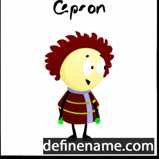 cartoon of the name Ciceron