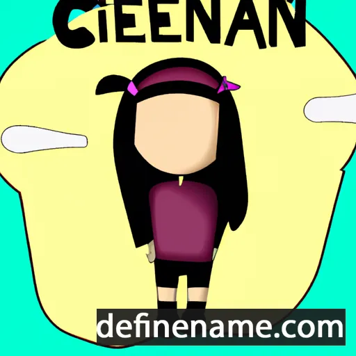 Cienna cartoon