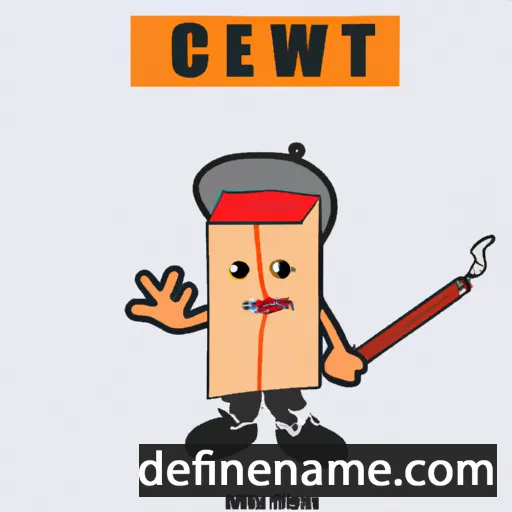 cartoon of the name Cigewat