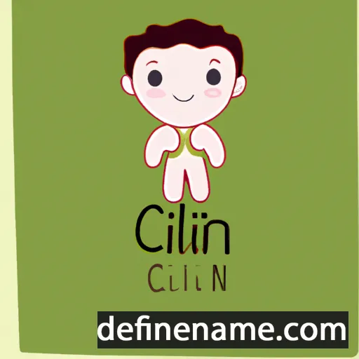 cartoon of the name Cilian