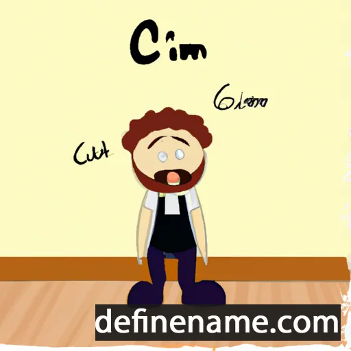 cartoon of the name Çlirim