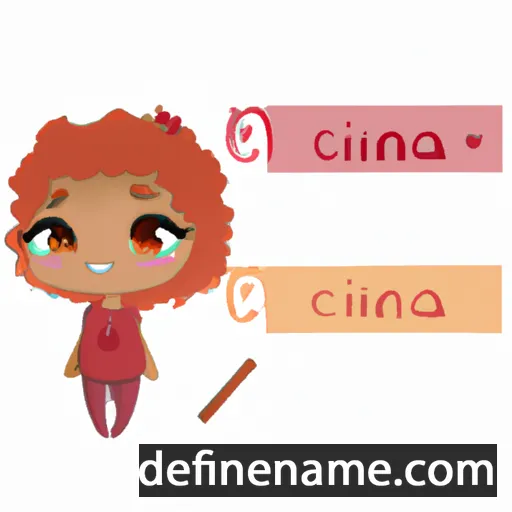 cartoon of the name Cinna