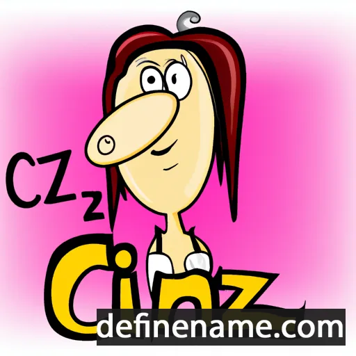 cartoon of the name Cinzi