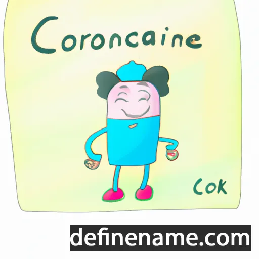 cartoon of the name Ciokaraine