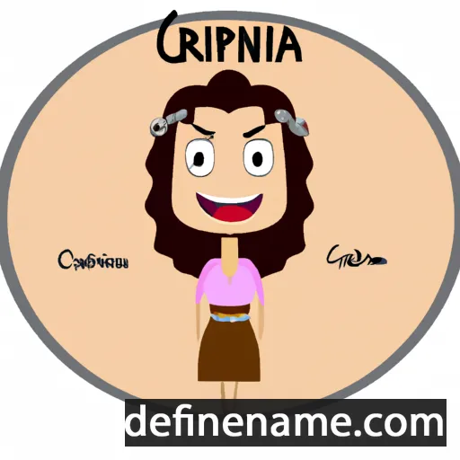 Cipriana cartoon