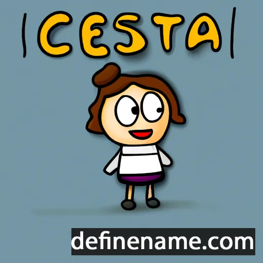 Ciseta cartoon