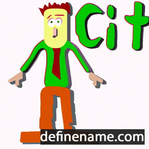 cartoon of the name Cit