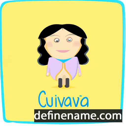 cartoon of the name Ciuvanna