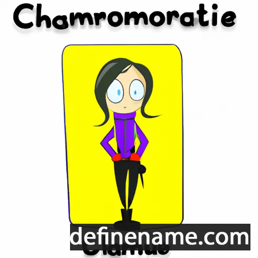 cartoon of the name Claramontine