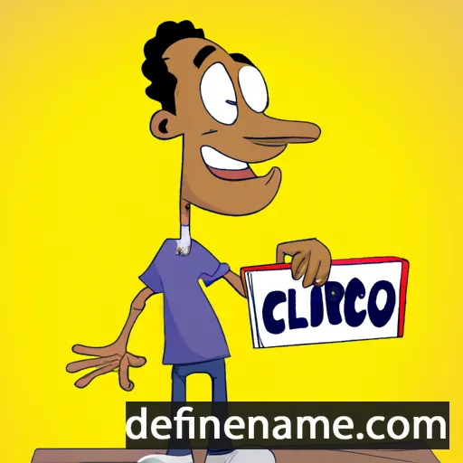 cartoon of the name Clarencio