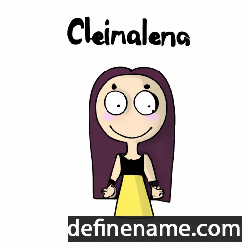 Clarentina cartoon