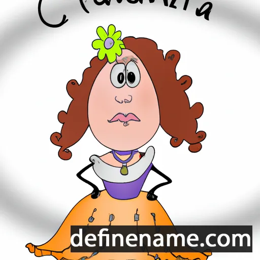 cartoon of the name Claribella