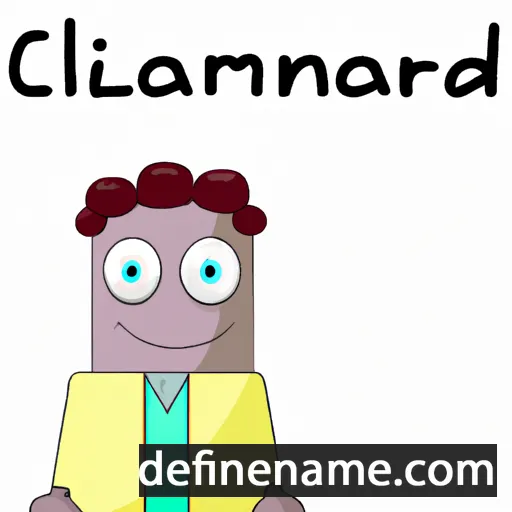 cartoon of the name Clarimond