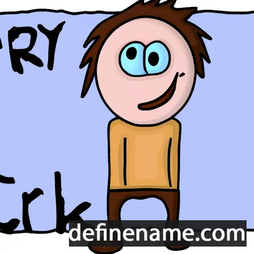 cartoon of the name Clarky