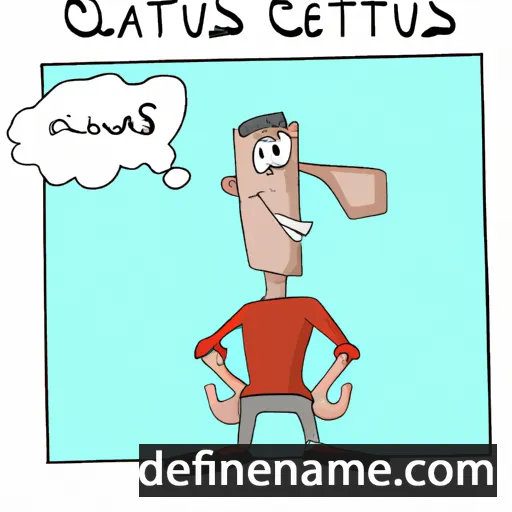 cartoon of the name Clateus