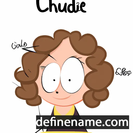 Claudèle cartoon