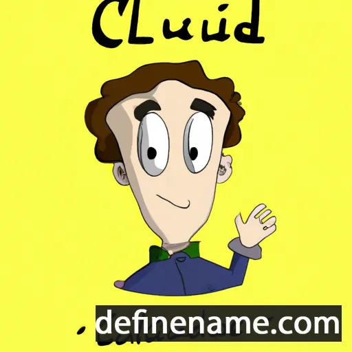 cartoon of the name Claudel