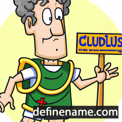 Claudianus cartoon