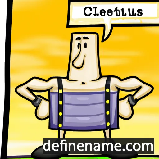 cartoon of the name Cleatus