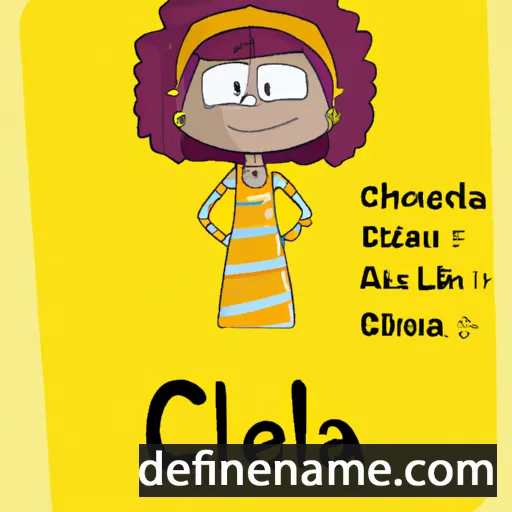 Cleola cartoon