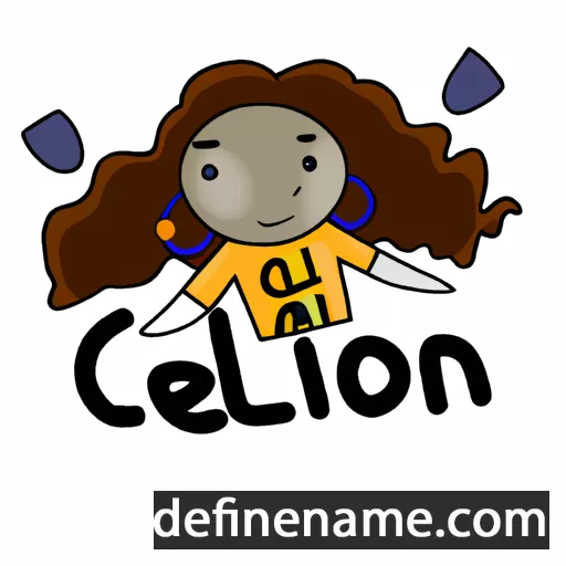 cartoon of the name Cleona