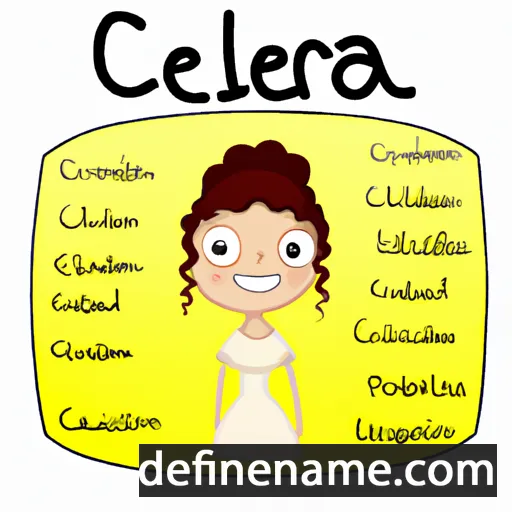 Cleria cartoon