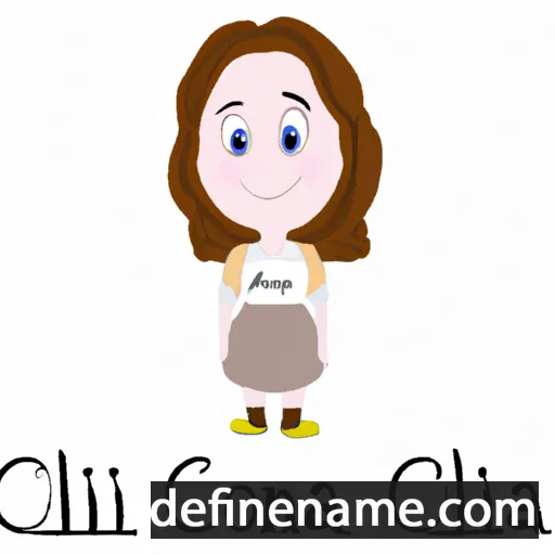 cartoon of the name Cliona