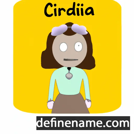 Clorinda cartoon