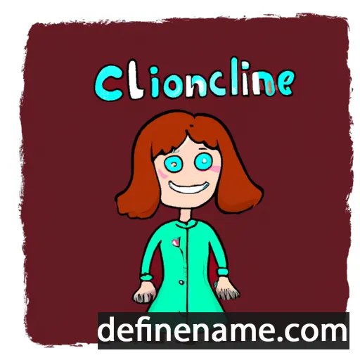 cartoon of the name Clorine