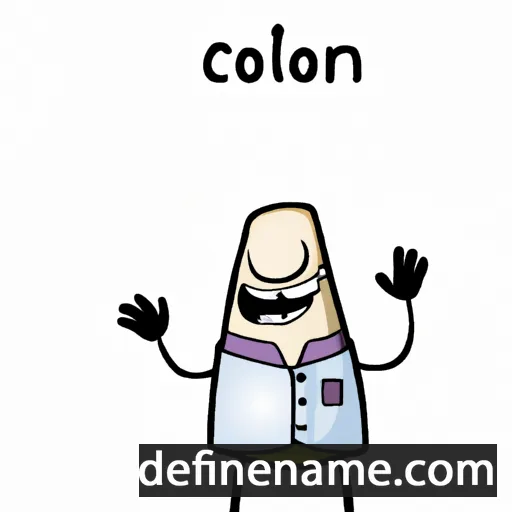 cartoon of the name Clotin