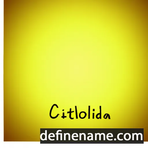 Clotsinda cartoon