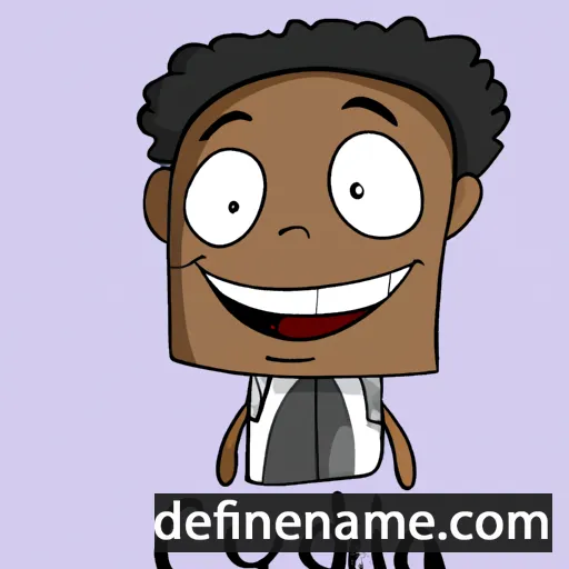 cartoon of the name Clydai