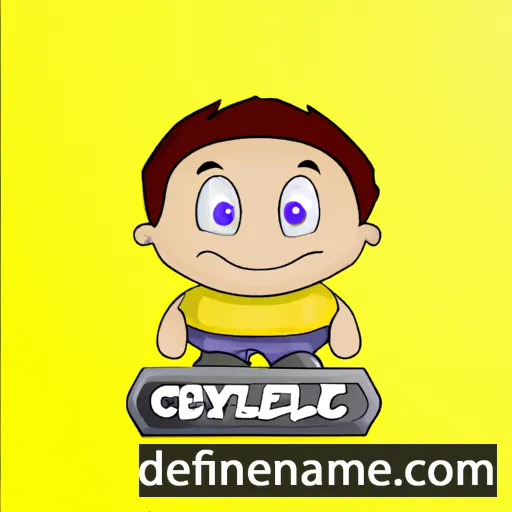 cartoon of the name Clyle