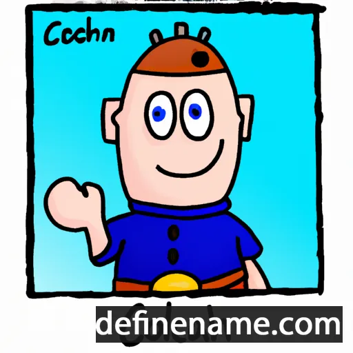 cartoon of the name Cochrann