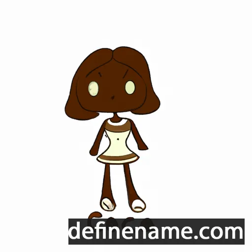 Cocoa cartoon