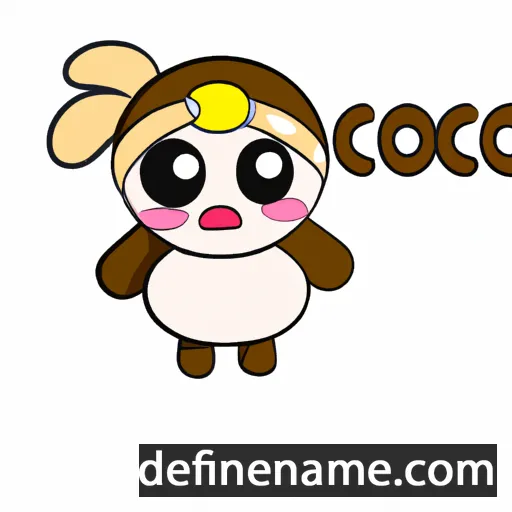 cartoon of the name Cocoro