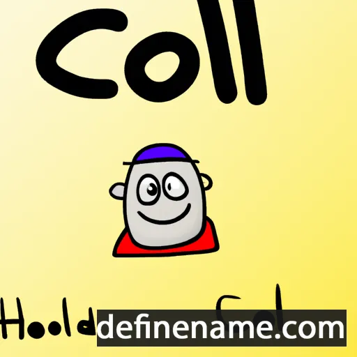 cartoon of the name Cohl