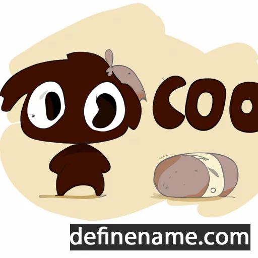 cartoon of the name Coko