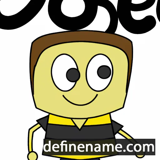 cartoon of the name Colbee