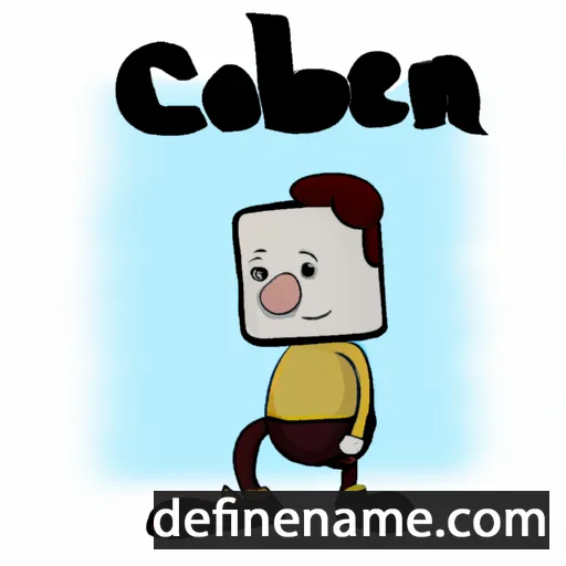 cartoon of the name Colben