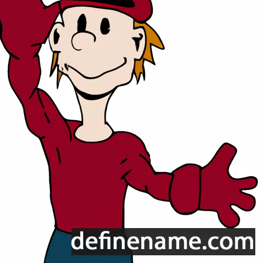 cartoon of the name Colle