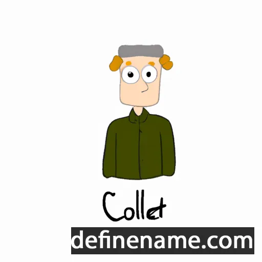 cartoon of the name Collett